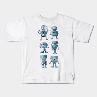 All Robots Kids T-Shirt